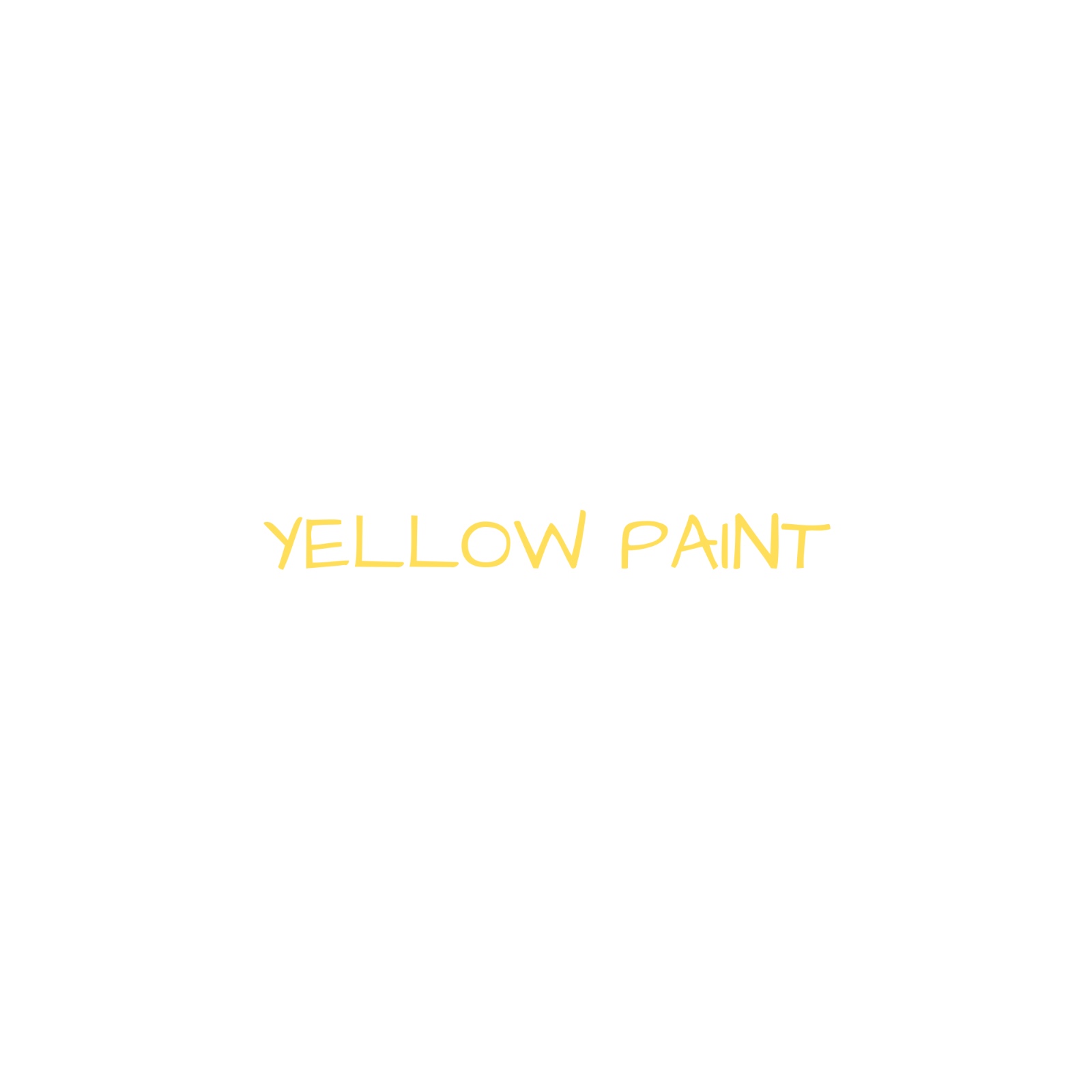 Yellow Paint