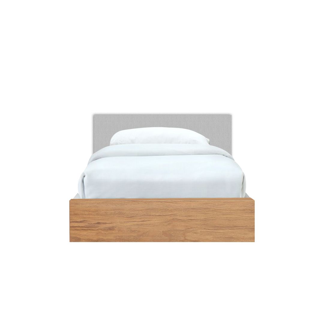 Single bed with wooden base Efreshli