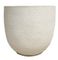 Textured White Pot 0