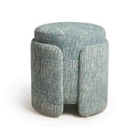 Alpha Full Upholstered Stool