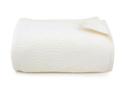 Off-White Aurora Jacquard Bedspread 