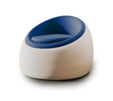 Nordica Cheesecake Chair Upholstered In Round Design