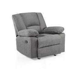 Dark Grey Recliner Chair - lazy boy chair