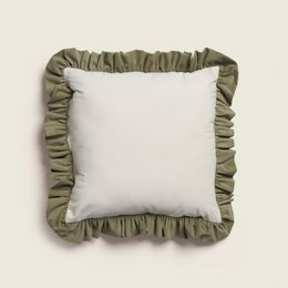 Lilly in Off-White - Velvet Cushion