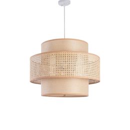boho rattan pendant lamp BL14