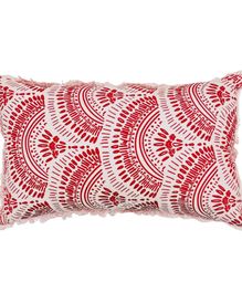 Red Lotus Cushion 