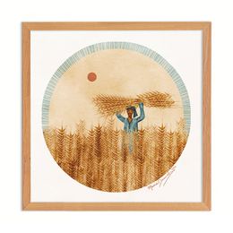 A- Harvest Original Print