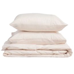 Percale Duvet Cover Set- Runway Beige (King)