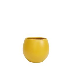 Yellow Decorative Plant Pot - 40 cm