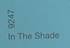 Teal Blue Lacquer- In The Shade 9247