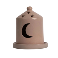 Small Pottery Fanous – Moon & Stars Lantern
