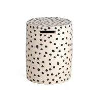 Polka Pottery Table Wit Dots Design - Round Top