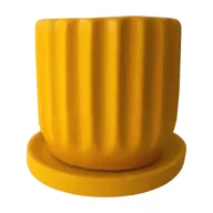 Ribbed Pot