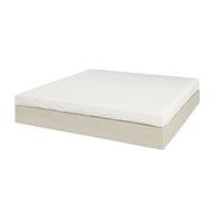 قاعدة سرير خشبية بصندوق تصميم بسيط