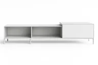 وحدة تلفزيون كيان برفوف مفتوحة واسعة ووحدة تخزين