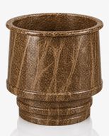 Small Curving Lip Vase