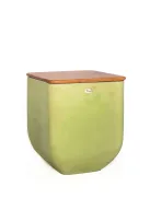 Apis GRC Planter Table - Dual-Use Concrete Pot with Wooden Lid - Available in 2 Sizes