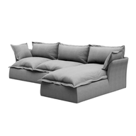 كنبة هيفن بشكل حرف إل