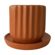Ribbed Pot