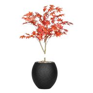 Artificial Red Maple Tree with Pot Pola