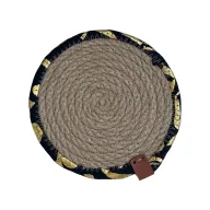 Ramadan Round Jute Coaster