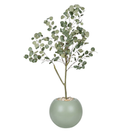 Artificial Eucalyptus Tree with Bello Planter