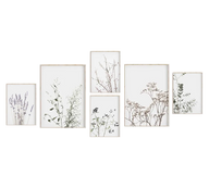 بلوسم- مجموعة من 6 لوح