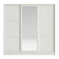 Barn Sliding Wardrobe With Mirror