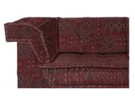 مقعد زاوية كينجي – فوم عالي الكثافة – قطيفة مطبوع