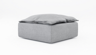 Cloud Haven Footstool - High Quality Upholstery - Square