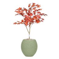 Artificial Red Maple Tree with Pot Pola