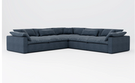 Sink-Down Corner Sofa