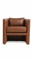 Barrel Upholstered Armchair