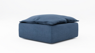Cloud Haven Footstool - High Quality Upholstery - Square