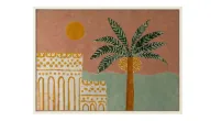 Sun Palm Wall Art