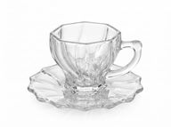 Coffee Glass with Plate