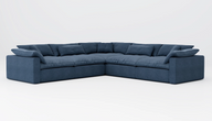 Sink-Down Corner Sofa