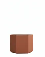 طاولات/ مقاعد سداسية - تصميمات فريدة - ألوان متنوعة