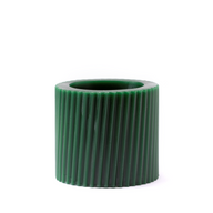 Corrugated Block Candle