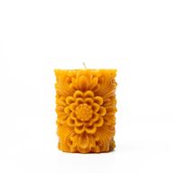 Sculpted Flower Candle