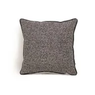Miami (P) Cushion (Rustic Silver x Black)