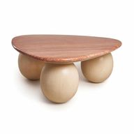 Scarab Coffee Table With Marble Top