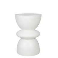 Luna Fiberglass Side Table
