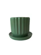 Ribbed Pot