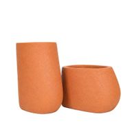 Sway Duo Fiberglass Planter Set