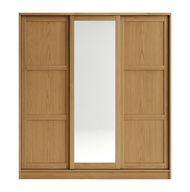 Barn Sliding Wardrobe With Mirror