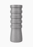 Top-Down Ribbed Vase