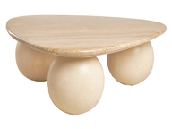 Scarab Coffee Table With Marble Top