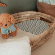 Natural Handwoven Baby Changing Basket
