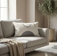Arc Pattern Handmade Cushion CL-26